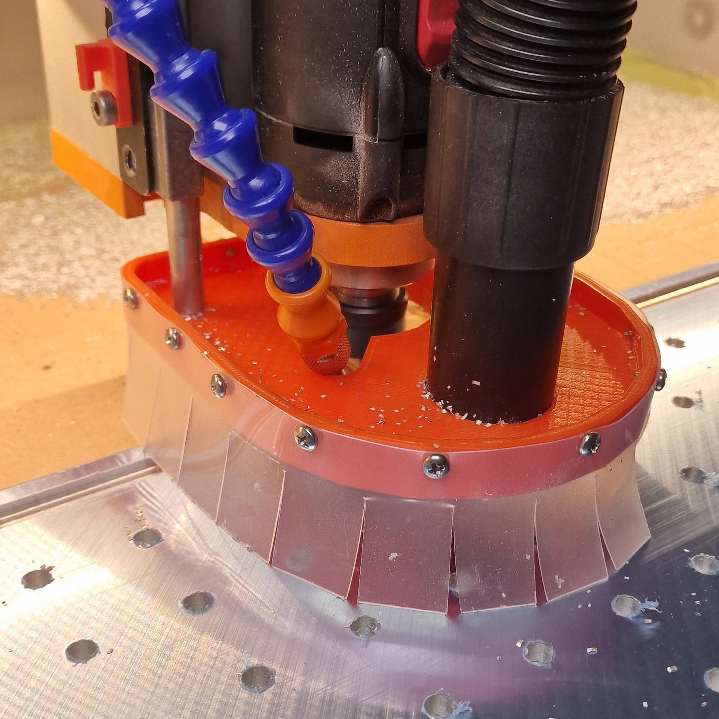 Dust Shoe Stepcraft - ALUMINIUM
