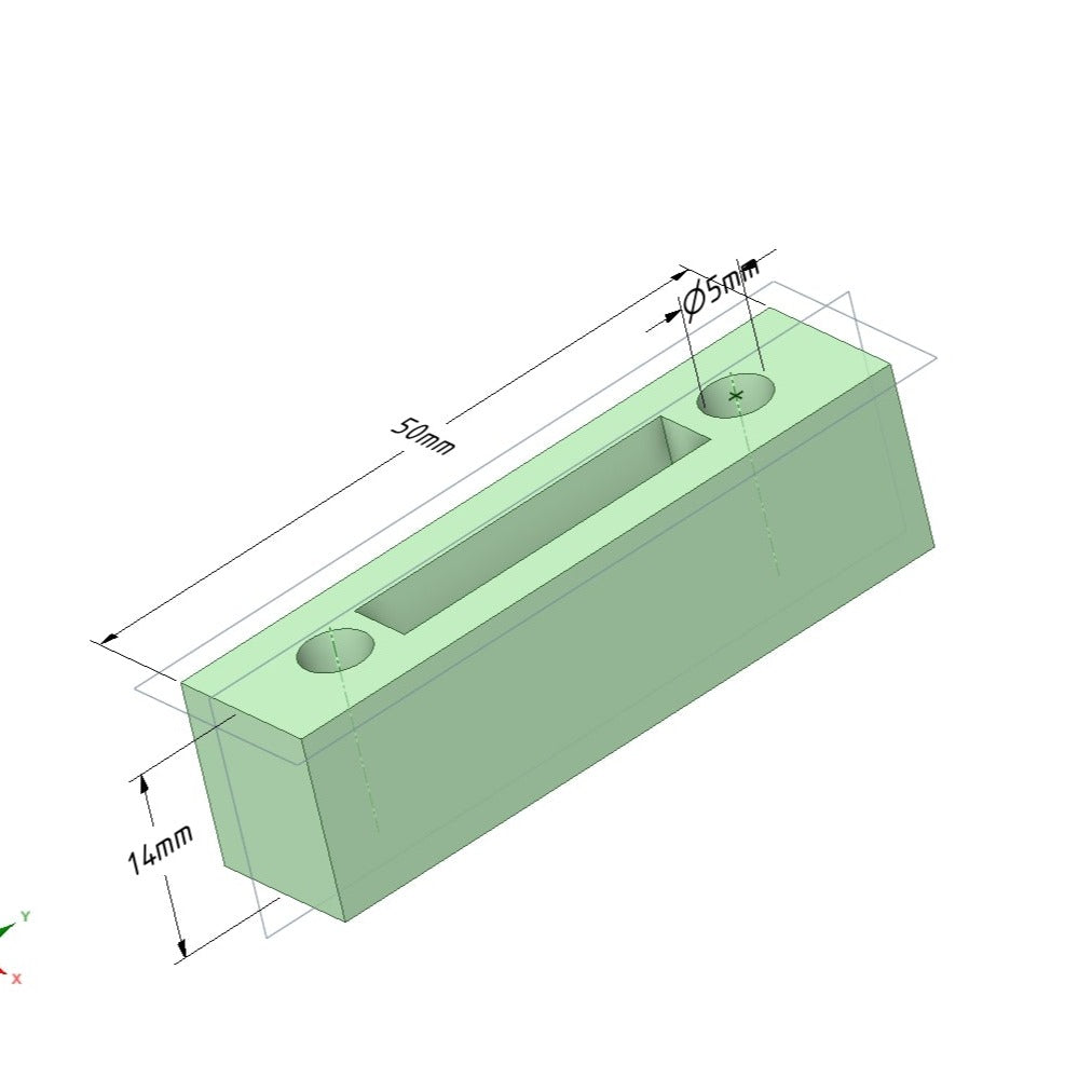 Low profile CNC clamp