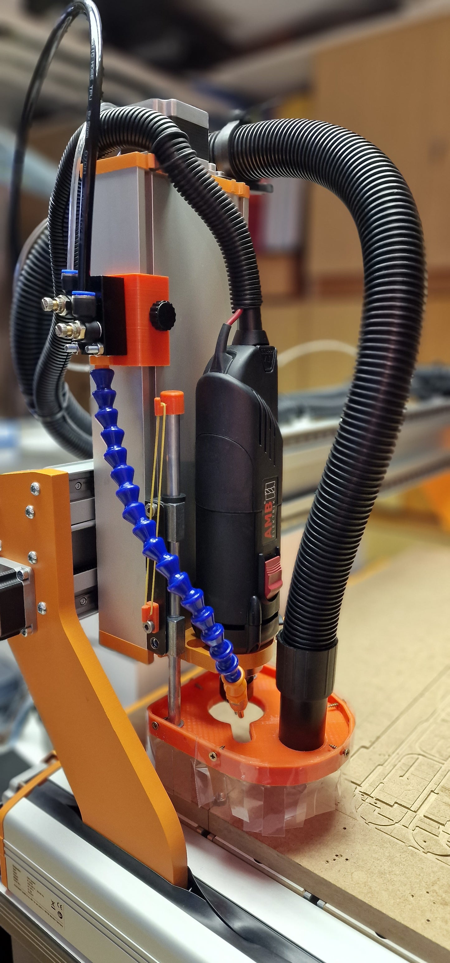 Nosilec za pihalno/mazalno šobo -Mist Coolant Lubrication Spray Holder