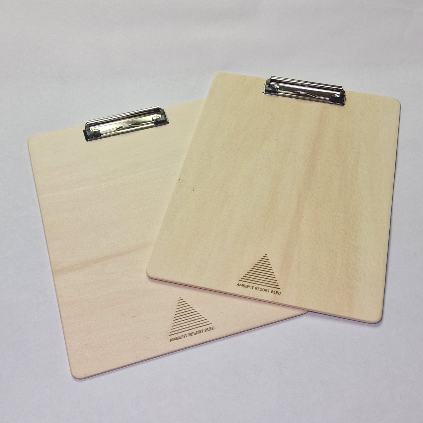 Wooden clipboard for menu A4 size
