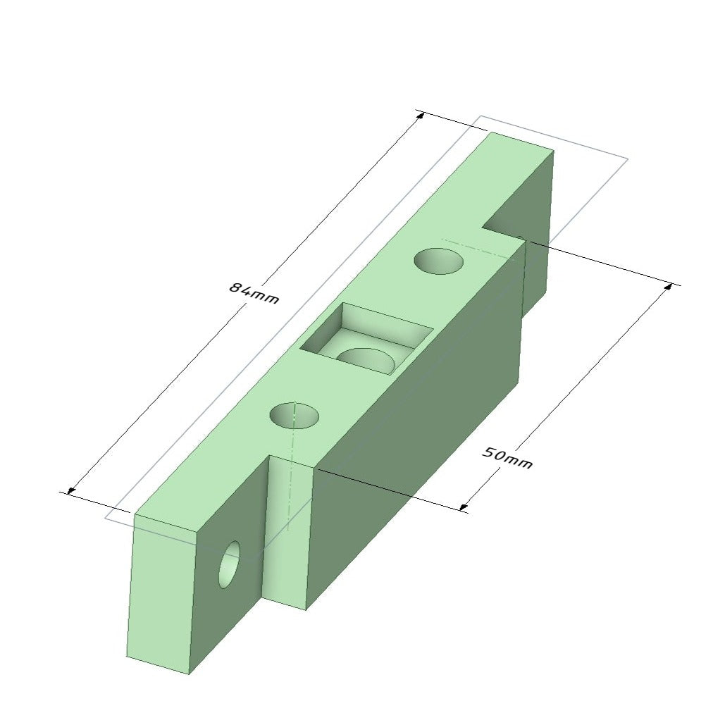 Low profile CNC clamp